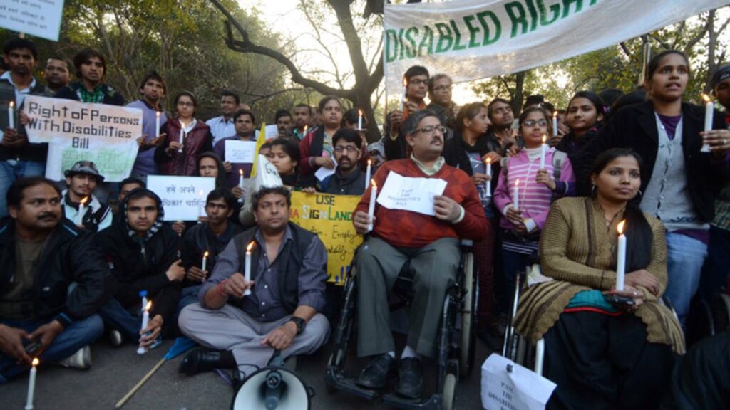 Crowd in support